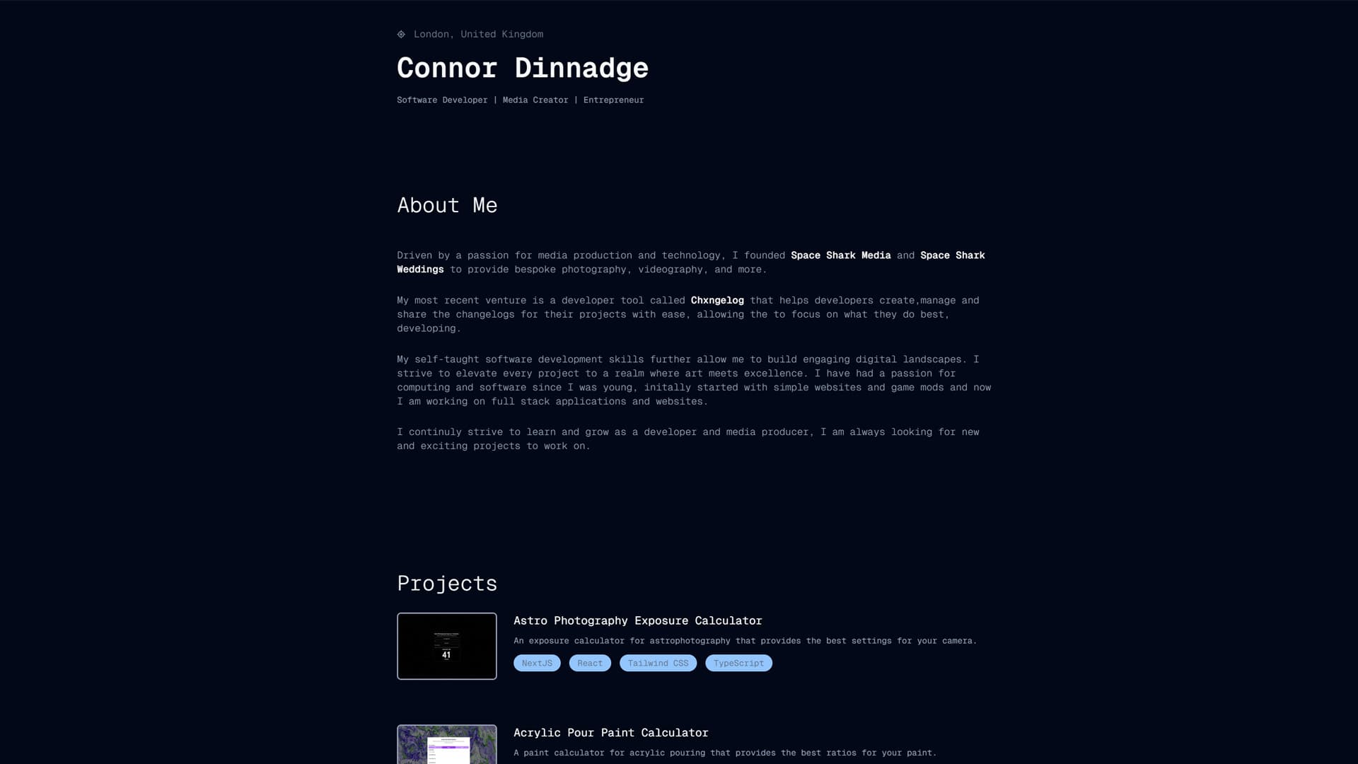 New Portfolio Website Launch